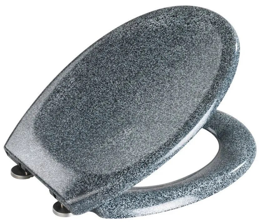 Deska sedesowa OTTANA GRANIT - Duroplast, wolnoopadająca, WENKO