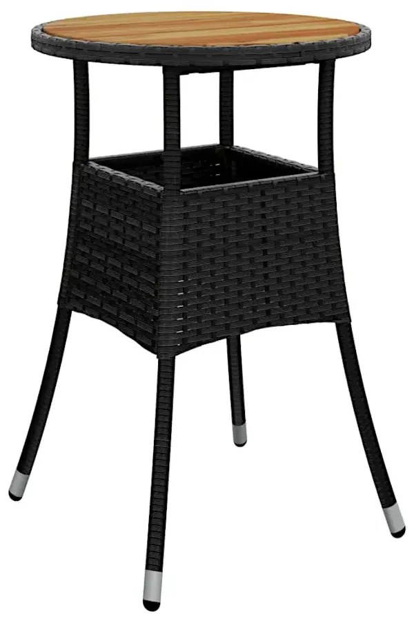 Stolik kawowy technorattanowy do ogrodu S6-S53