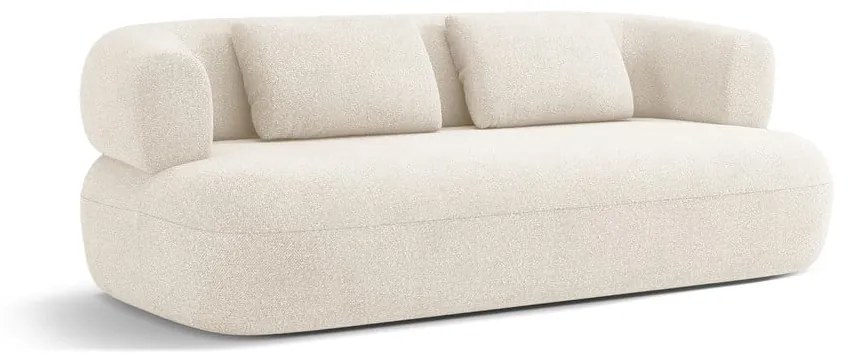 Beżowa sofa z materiału bouclé 178 cm Jenny – Micadoni Home