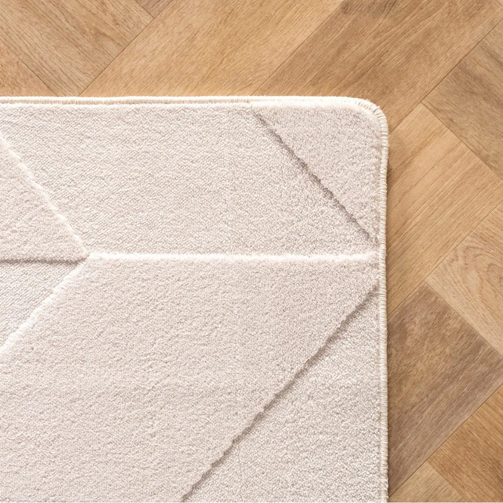 Kremowy dywan odpowiedni do prania 140x200 cm Pompei 1613 – Ayyildiz Carpets