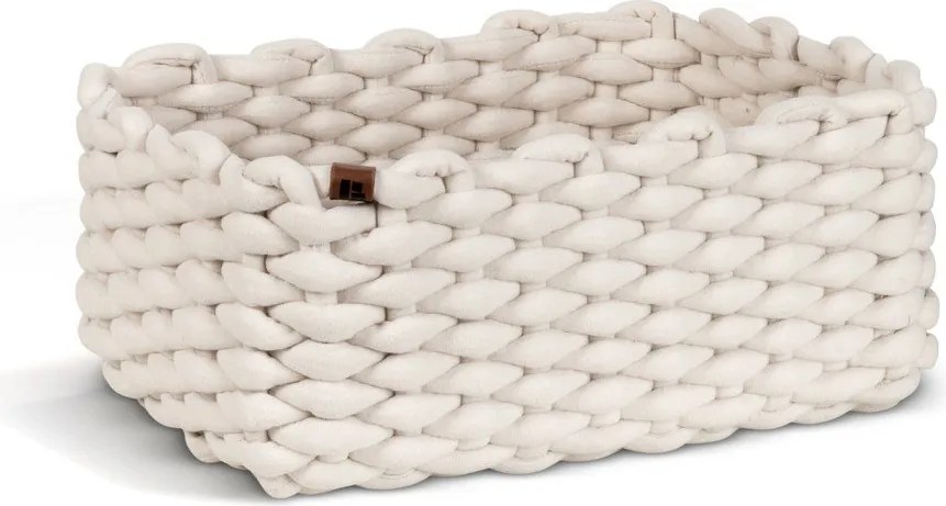 Tekstylny koszyk 35x25x14 cm Peach Skin M – Bigso