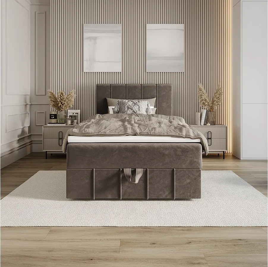 Łóżko kontynentalne BAHAMA 120x200 Monolith 15