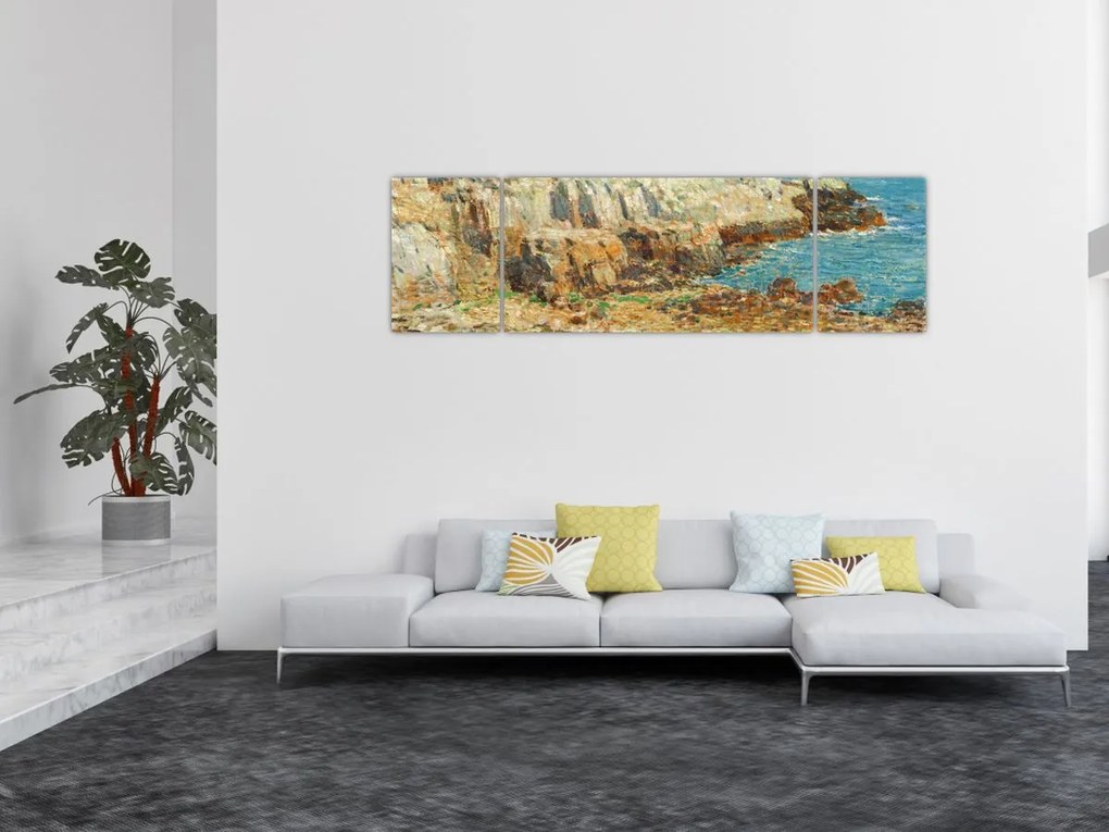 Obraz - Childe Hassam, A North East Headland, reprodukcje (170x50 cm)