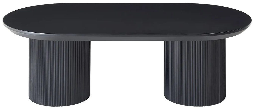 Stolik kawowy z MDF - Czarny - LORIMILA