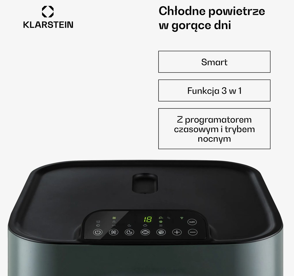 Klarstein Kraftwerk Eco Smart klimatyzator przenośny