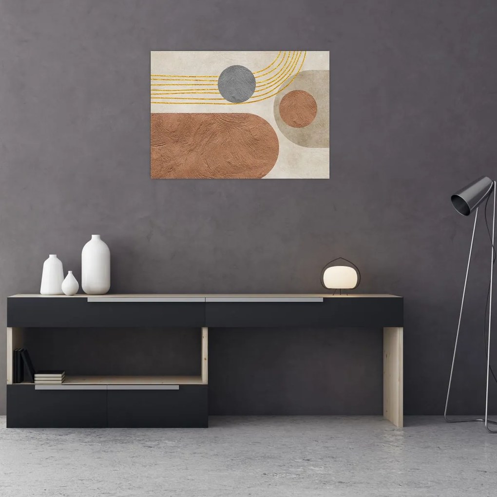Obraz - Nowoczesny kolaż (70x50 cm)