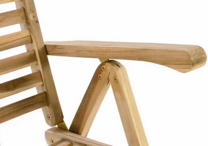 Regulowane krzesło ogrodowe DIVERO 6