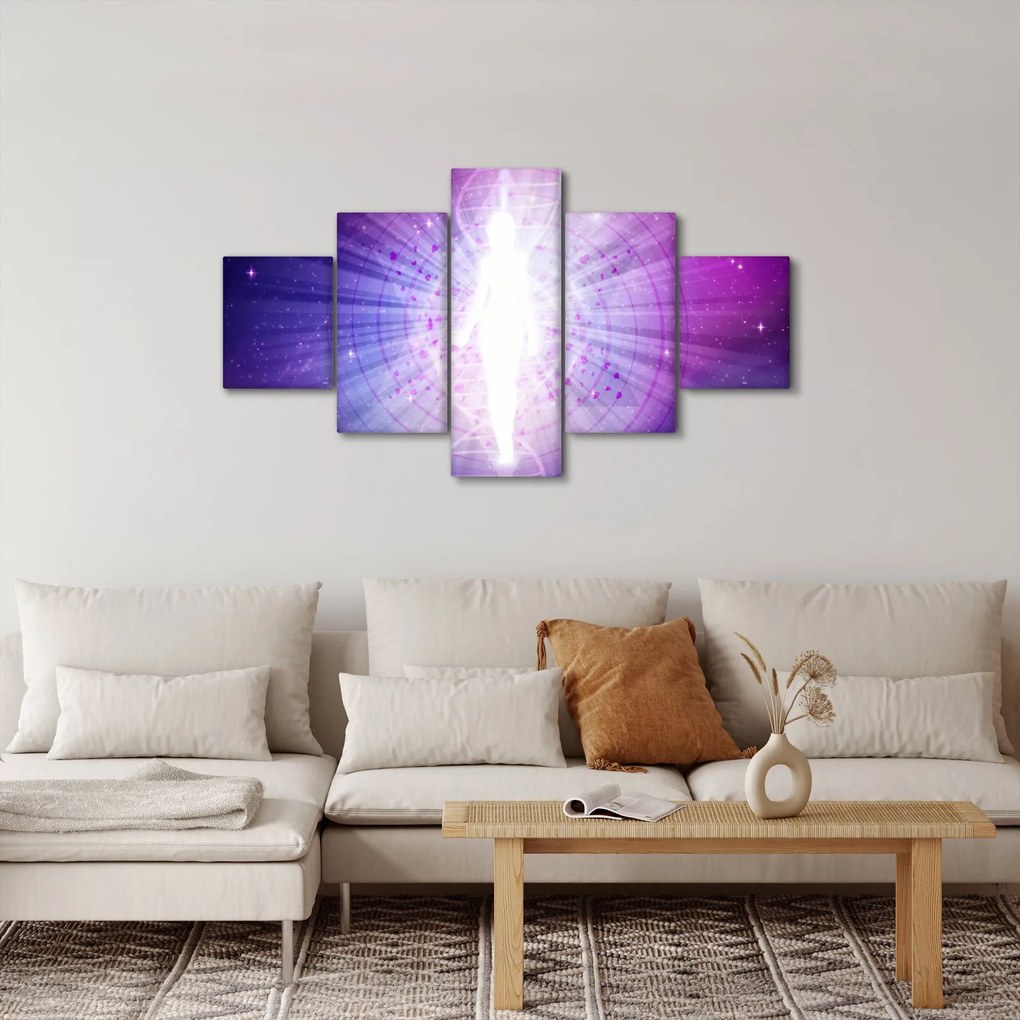 Abstrakcyjny obraz - Kobieta (125x70 cm)