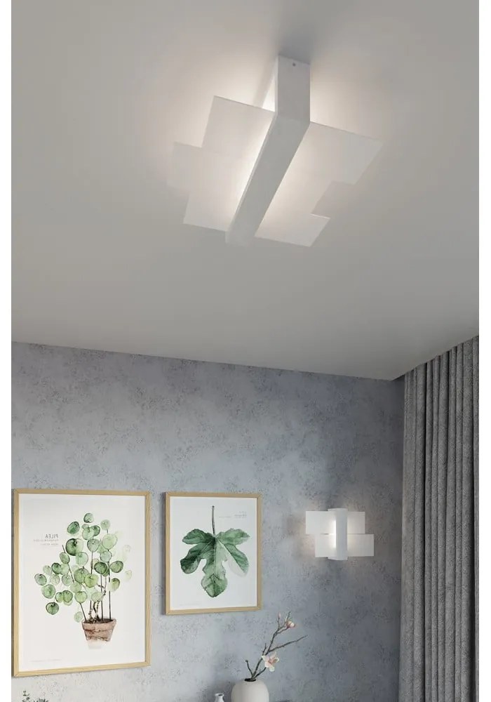 Biała lampa sufitowa Nice Lamps Leda