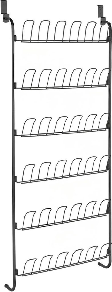 Organizer na buty na drzwi z metalu, 18 par, WENKO