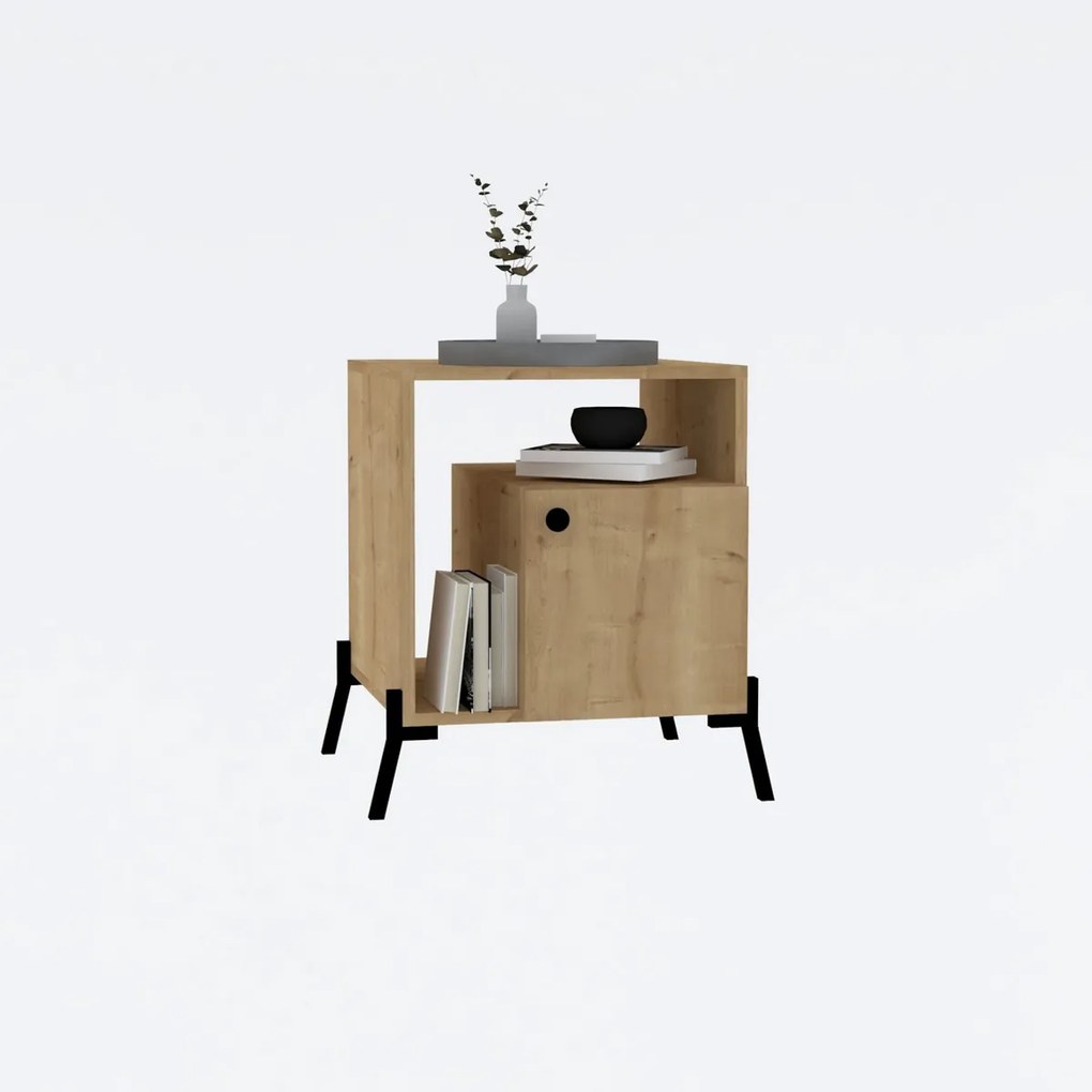 Stolik nocny Hazal Oak