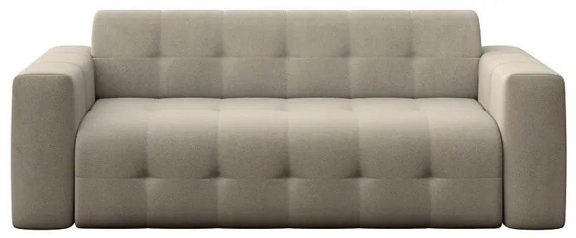 Jasnobrązowa aksamitna sofa 223 cm Tuil – Rodier