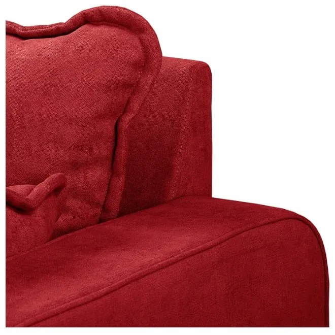 Czerwona sofa 193 cm Beata – Ropez