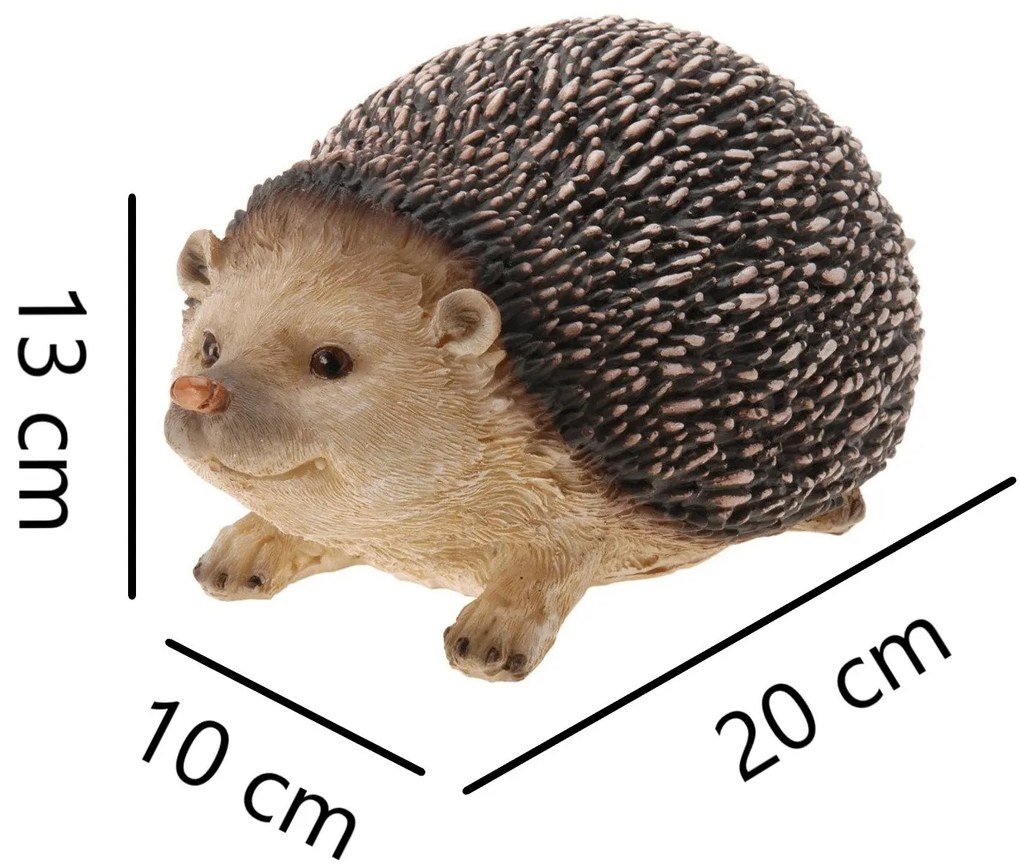 Ozdoba ogrodowa - JEŻ, 20 cm