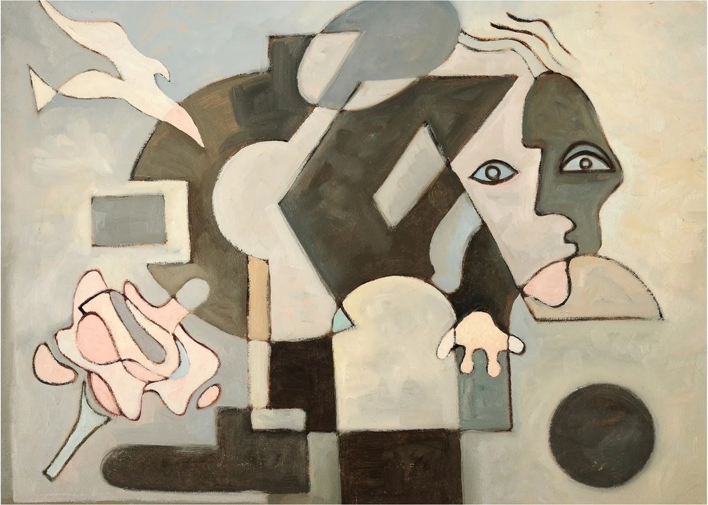 Obraz - Kubizm (70x50 cm)