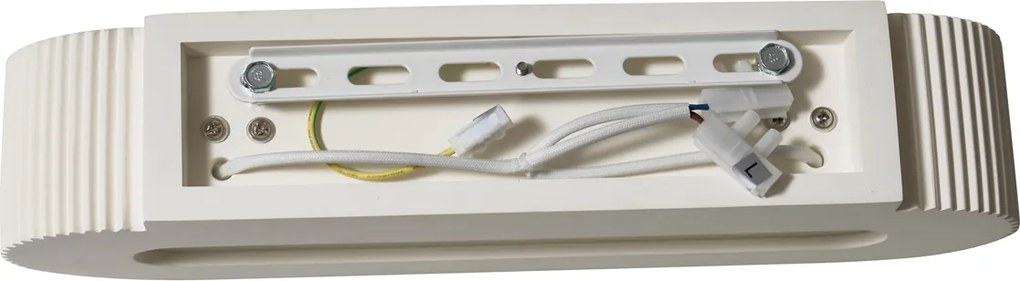 Skandynawski kinkiet biały UFO 2-źródła światła - Plaster