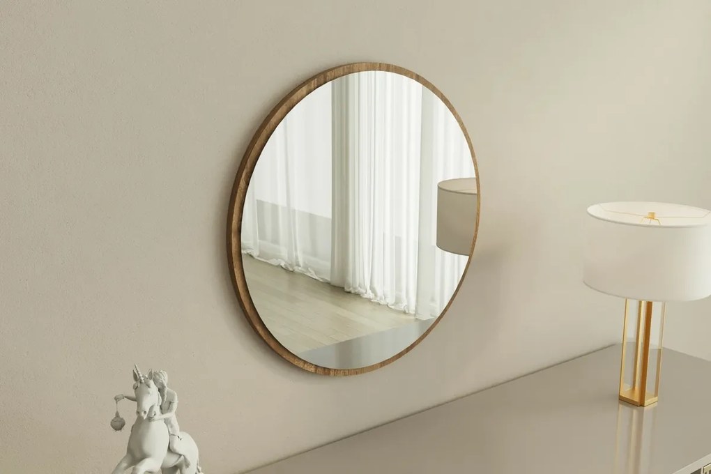 Lustro Ozze Walnut 60 cm
