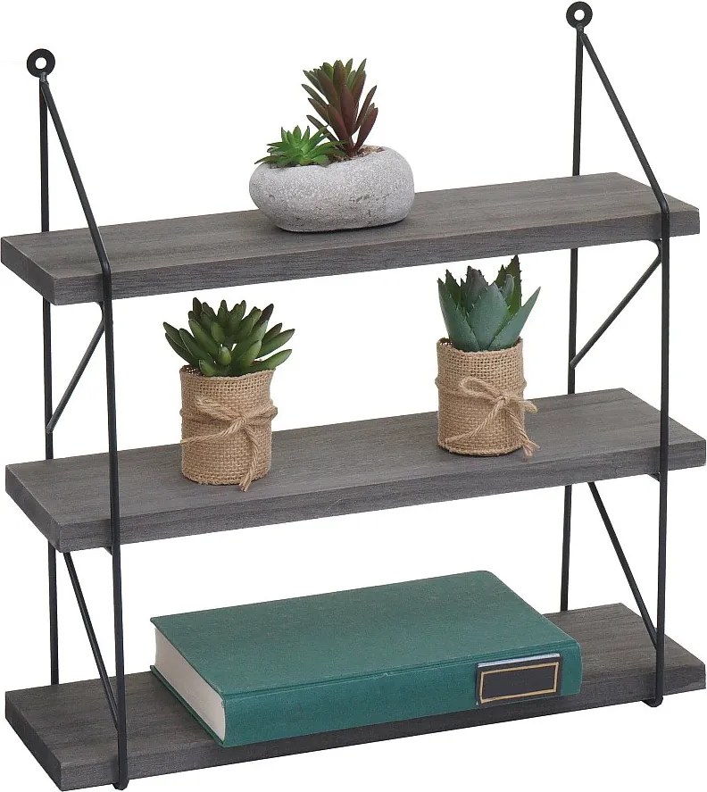 Półka ścienna MCW-K78,  ciemnoszary