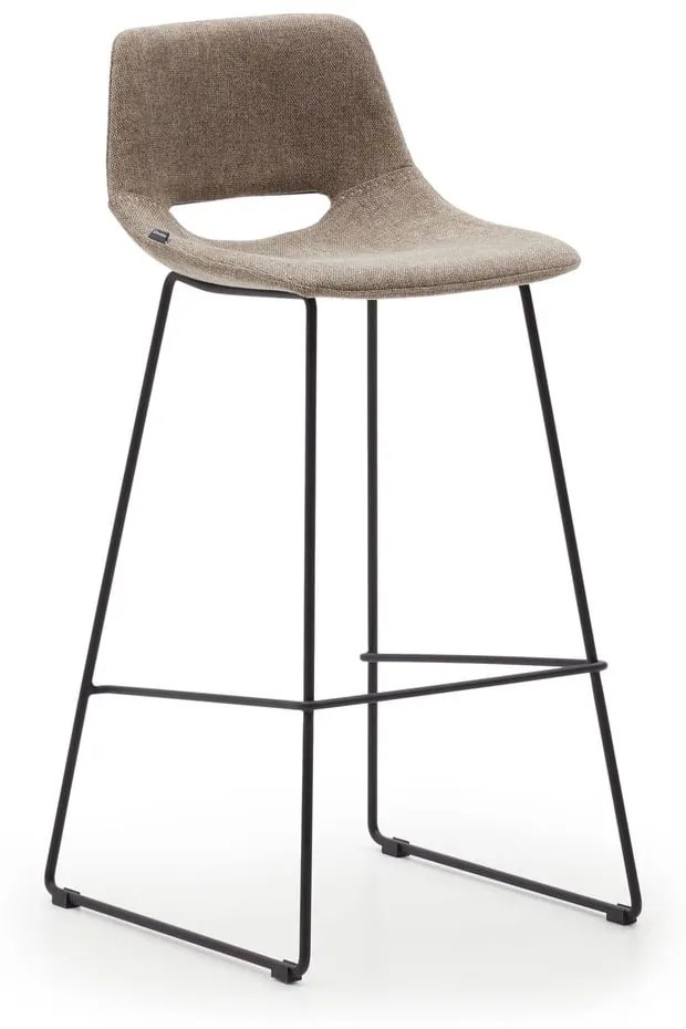 Jasnobrązowy hoker (wysokość siedziska 76 cm) Zahara – Kave Home