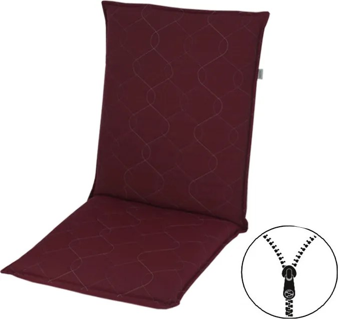 Doppler FUSION 2428 - niska poduszka na krzesło z niskim oparciem