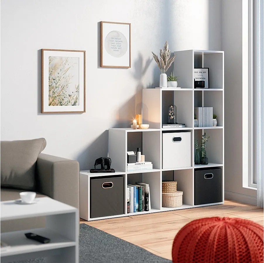 Półka na schody biały 142.5x29x140