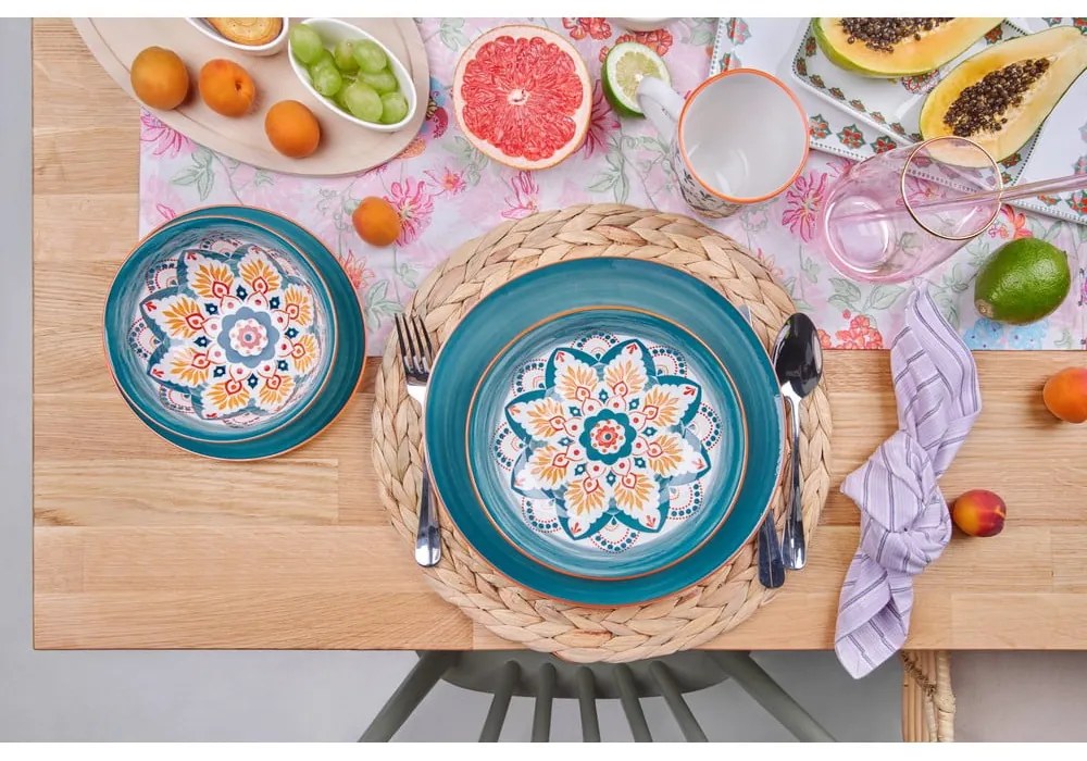Porcelanowy zestaw talerzy 20 szt. dla 4 osób Hestia – Bonami Essentials