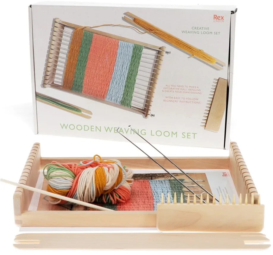 Zestaw kreatywny Weaving Loom Set – Rex London
