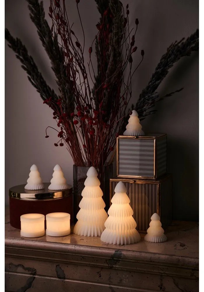 Biała dekoracja świetlna ø 11 cm Claire – Sirius