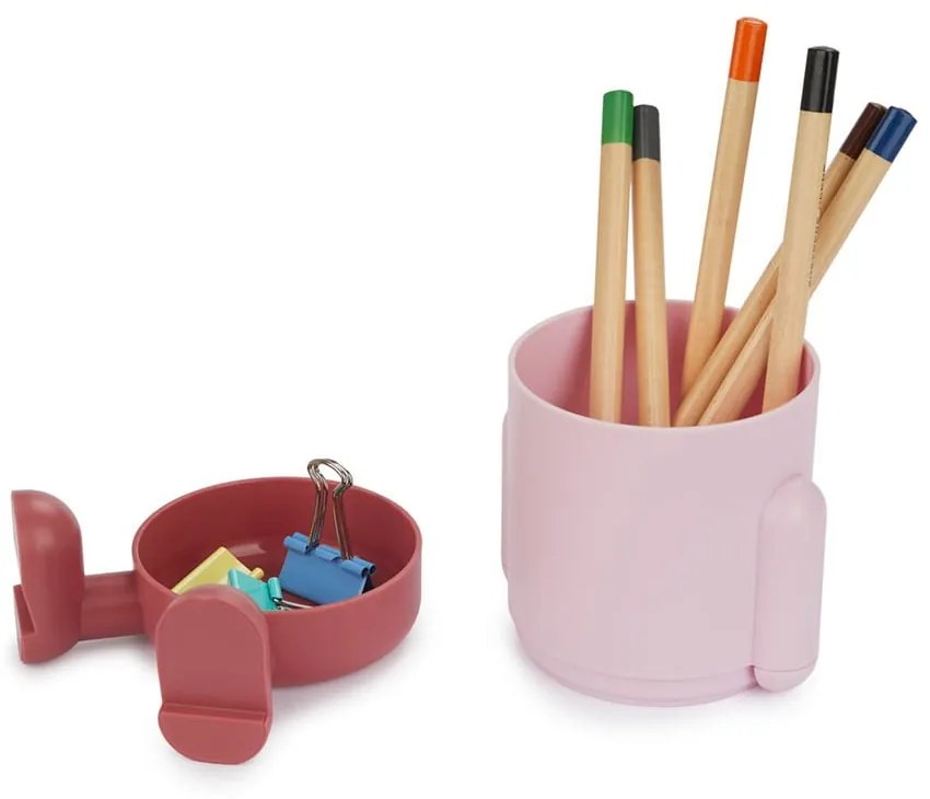 Plastikowy organizer na artykuły papiernicze Mr. Sitty – Balvi