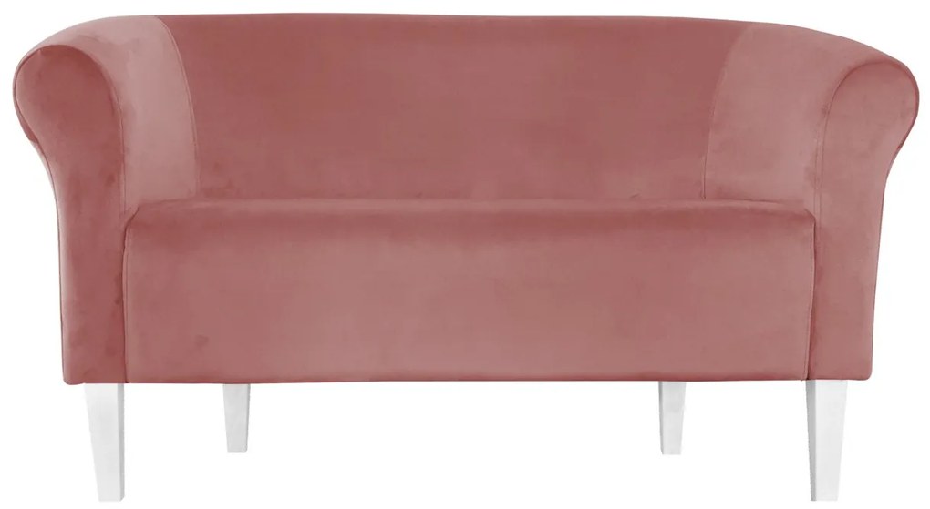 Sofa Milo MG58 róż indyjski nogi 20 białe