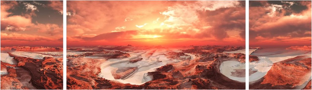 Obraz - Mars (170x50 cm)