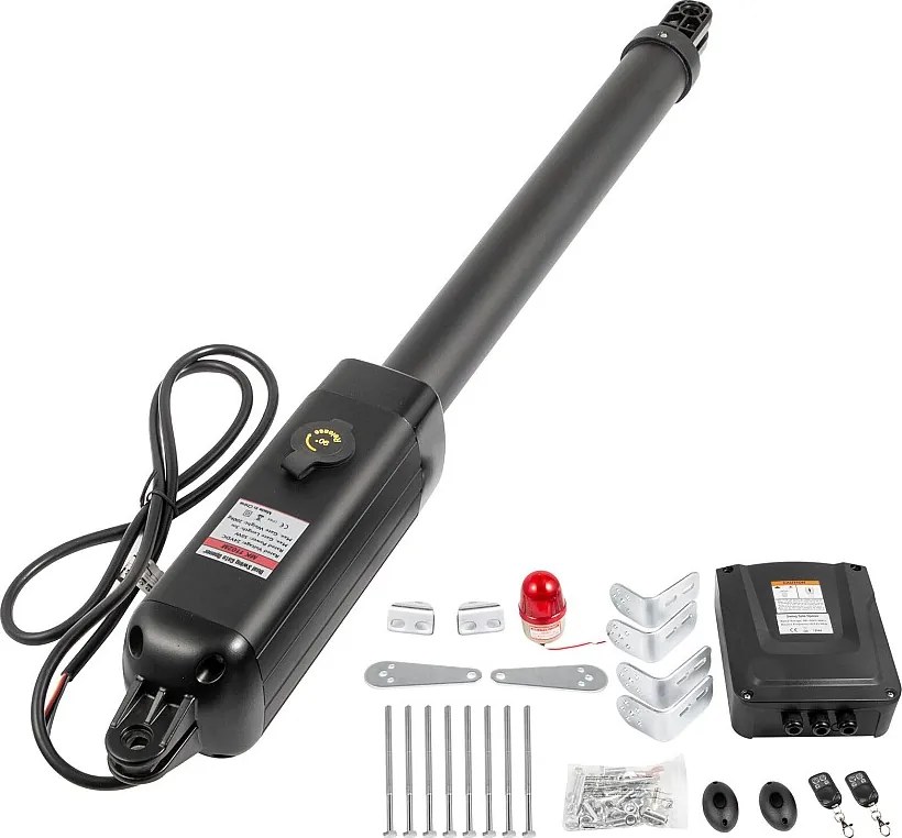 Otwieracz Drzwi Skrzydlowych SucceBuy, Automatyczny Otwieracz Drzwi Skrzydlowych 380 Kg, z Pilotem 5,5 m Długość