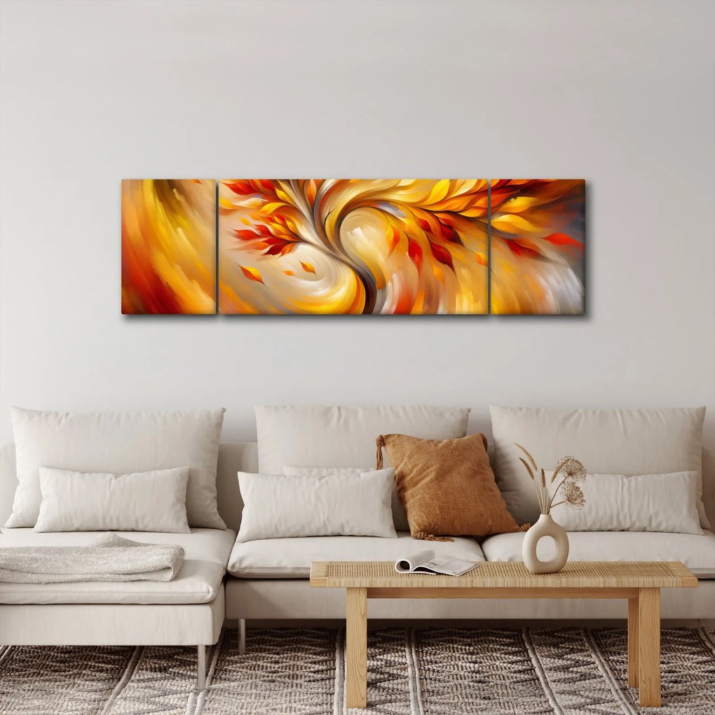 Obraz - Jesienne drzewo (170x50 cm)