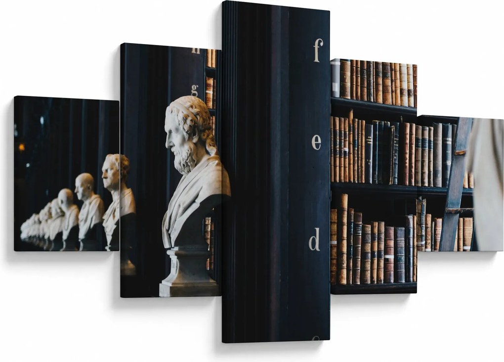 Obraz - W bibliotece (125x70 cm)