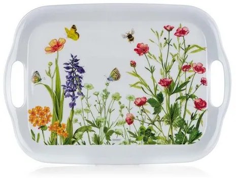 Banquet Taca z melaminy z uchwytami MEADOW, 36 x 25,5 cm