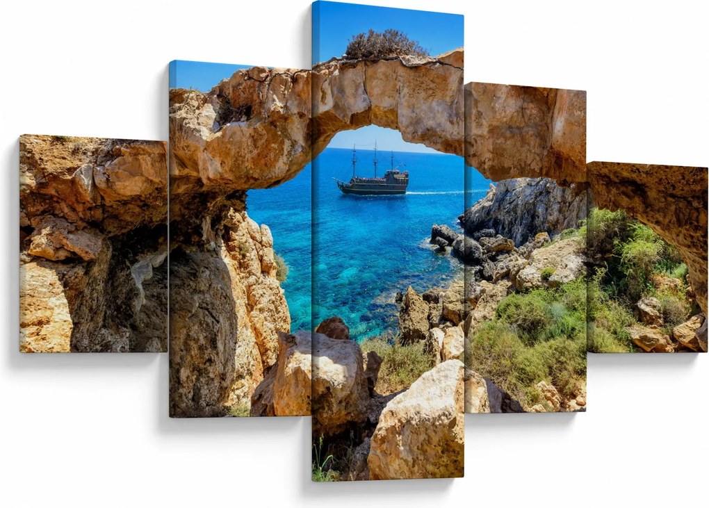 Obraz - Cape Greco (125x70 cm)