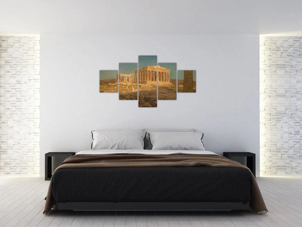 Obraz - Frederic Edwin Church, The Parthenon, reprodukcje (125x70 cm)