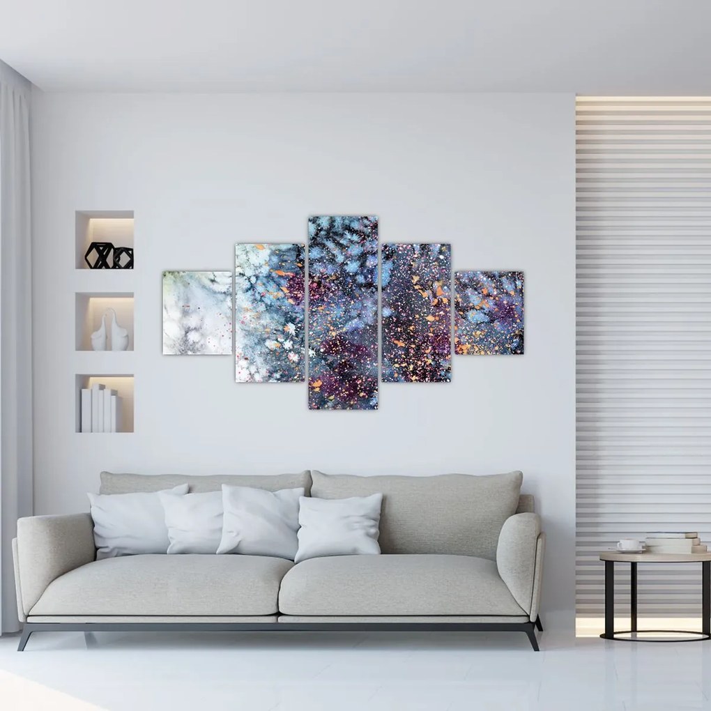 Obraz - Abstrakcja (125x70 cm)