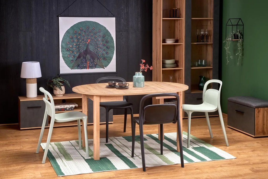 Sztaplowane krzesło ogrodowe z polipropylenu K490