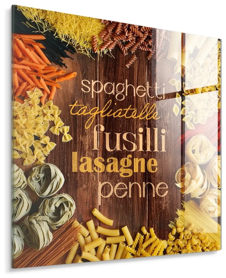 Szklany obraz 30x30 cm Pasta – Styler