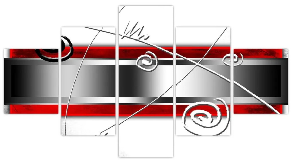 Abstrakcyjny obraz (125x70 cm)