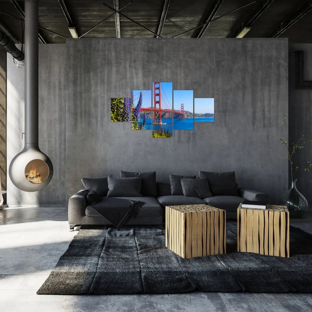 Obraz - Most Golden Gate, San Francisco (125x70 cm)