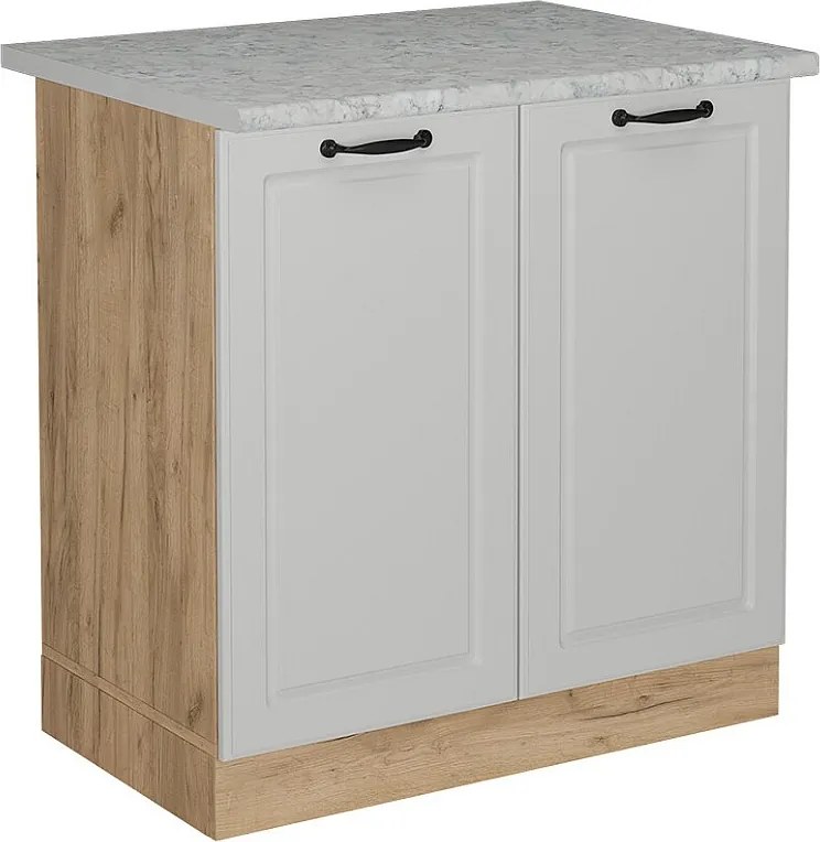 Szafka pod zlew biały domek wiejski 80x60x81.6 r-line