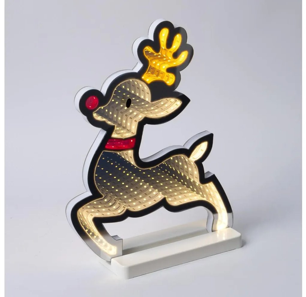 Zewnętrzna dekoracja świąteczna LED/3,6W/230V IP44 ciepłe białe światło renifer