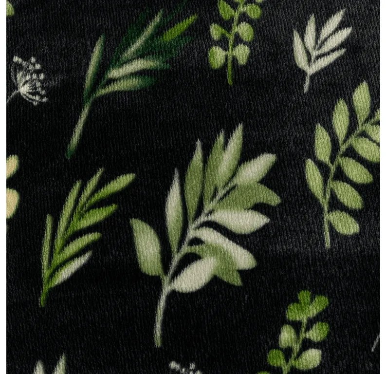 PrzytulneMieszkanie.pl PrzytulneMieszkanie.pl Pościel z mikropluszu ZELNOIR czarna Rozmiar pościeli: 2 szt 70 x 90 cm | 200 x 220 cm