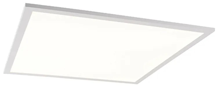 Lampa sufitowa biała w komplecie z LED i ściemniaczem z pilotem - Liv Nowoczesny Oswietlenie wewnetrzne