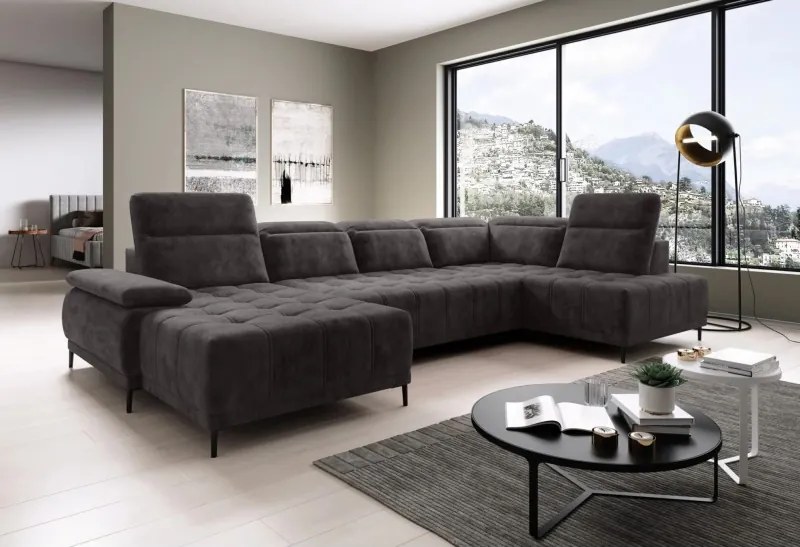 Narożnik FOCUS XL z elektryczną regulacją siedziska WERSAL