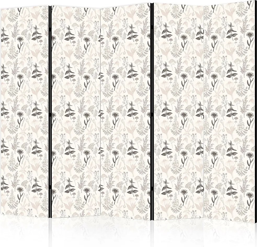 Parawan akustyczny Artgeist Kwiaty 225 x 172 cm 1 szt