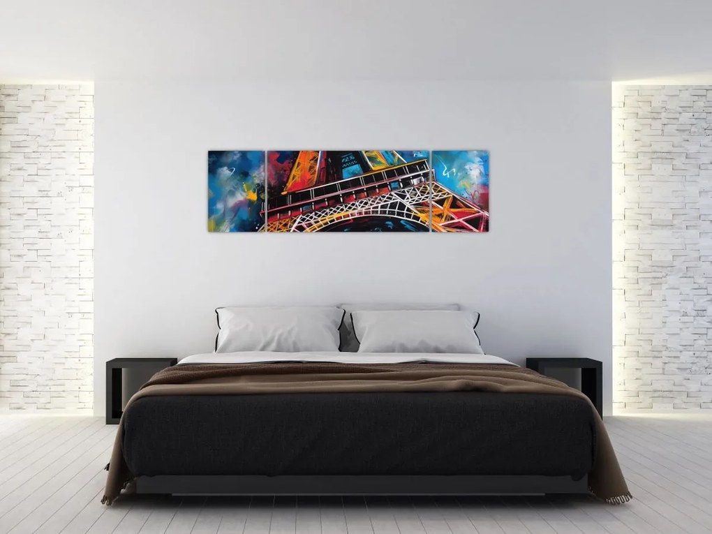 Obraz - Obraz wieży Eiffla II. (170x50 cm)