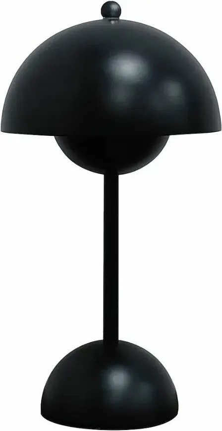 Czarrna lampa stołowa led W8-Z73